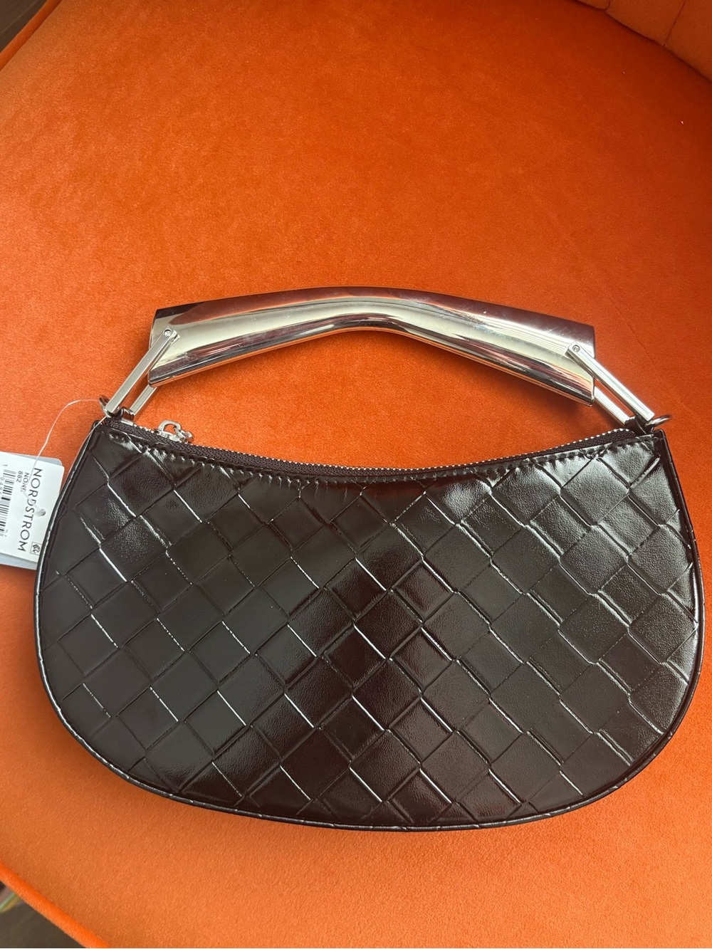 Nina Bag with Silver Accent Handle